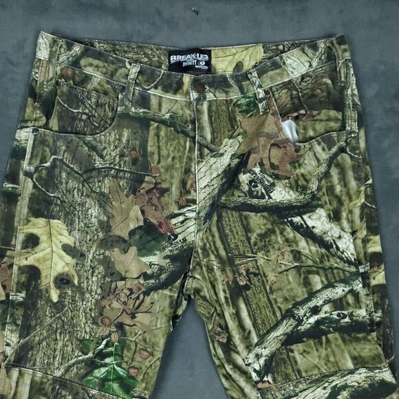 Mossy Oak Break-Up Infinity Pants Mens 36x30 Camo Hunting Outdoor Cotton - Picture 5 of 14